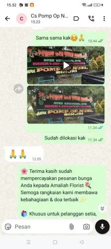 Testimonial Papan Bunga rappocini